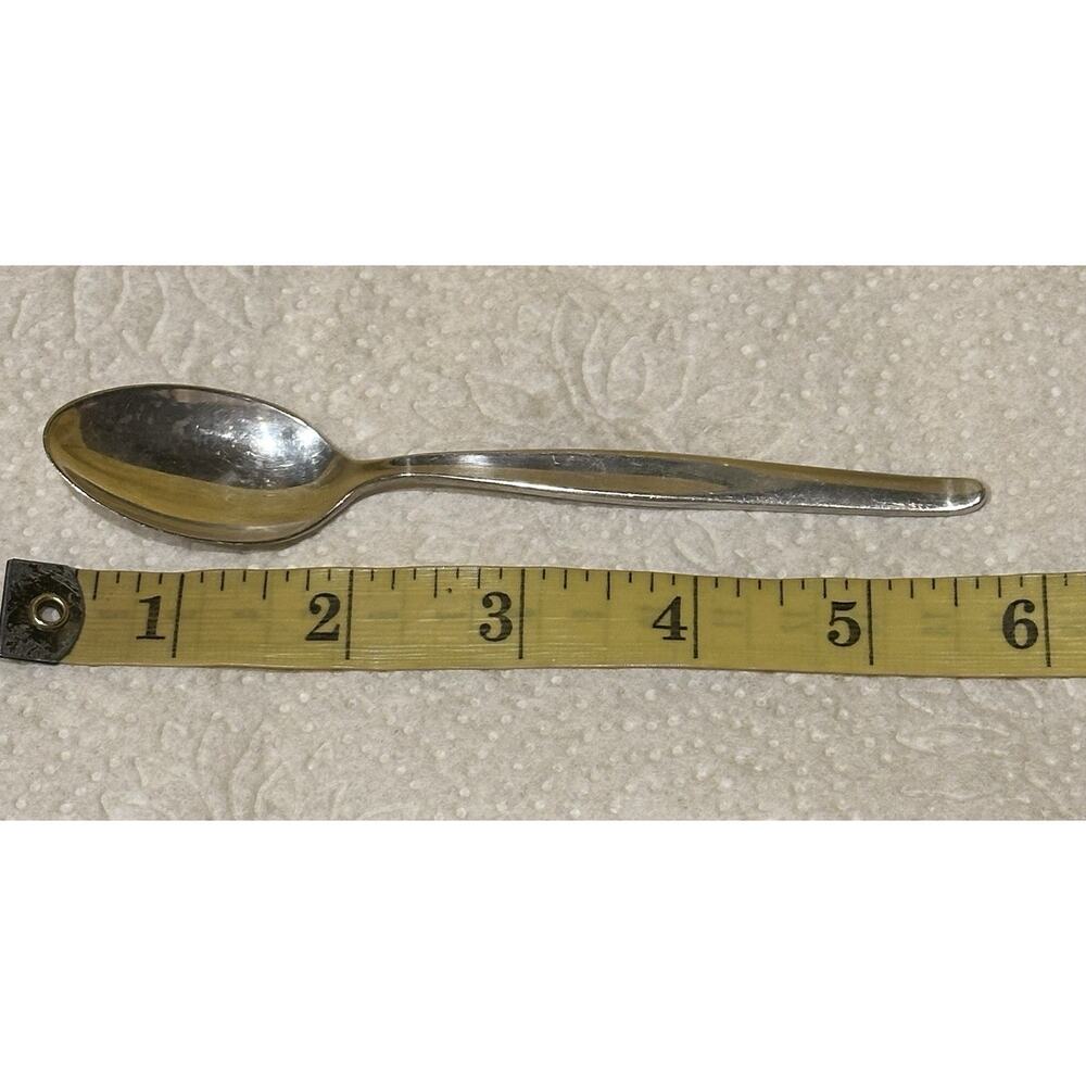 Contour by Towle Sterling Silver Teaspoon 6" Heirloom Silverware Vintage Kitchen - Picture 5 of 5